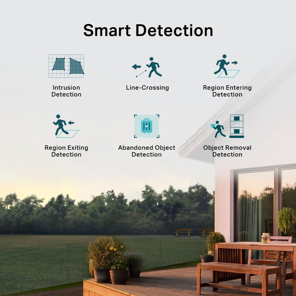 TP-Link VIGI C540v 4MP Super-High Definition Outdoor Full-Color Dual-Lens Varifocal Pan Tilt Camera 3× Zoom TP-Link VIGI C540v 4MP Super-High Definition Outdoor Full-Color Dual-Lens Varifocal Pan Tilt Camera 3× Zoom